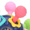 Baby Sensory Teething Toy Grasping Activities Bright Colors Silicone Soothes