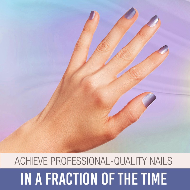 Ardell Nail Strips - Lavender Bliss, Easy to Apply Wraps,