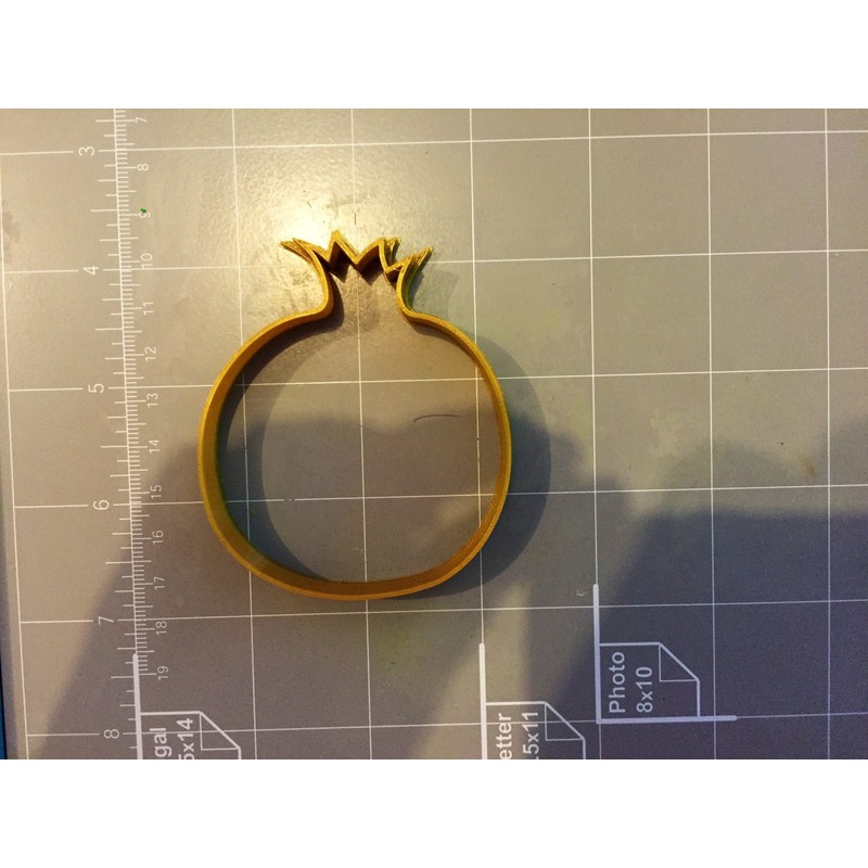 Pomegranate Cookie Cutter (3 inch)