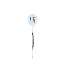 Unicorn Super True 90 Percent Tungsten, White Darts, Silver, 25 g