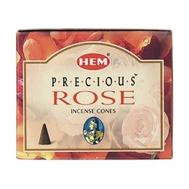 Hem Cones Precious Rose - 10 Cones - Hem Incense From India
