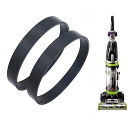 Vacuum Belt for Bissell Style 7/9/10/12/14/16 2252 2254 1793 P/N 3031120 Bissell Powerforce Helix, Cleanview, Powerlifter Swivel Rewind Models, Replace Parts #2031093#3031123#32074 (Pack of 2)