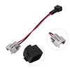 4pcs Fuel Injector Harness Adapter for DENSO Female to EV1