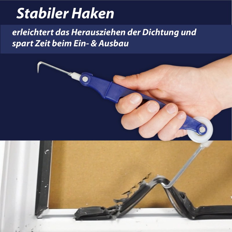 Seal Roller for Window Seal, Door Seal 2-in-1 Seal Tool
