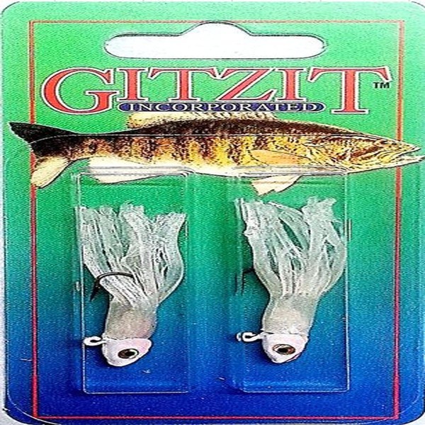 Gitzit Micro TL Tough Guy 2 P White Fishing Equipment