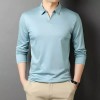 Johnny 남성패션 카라넥티 조니 솔리드 긴팔 티 터틀넥 스판 덱스