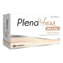 Plenafem Revita 30 Cápsulas | Suplemento Con Astaxantina Sin Sabor