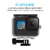 AuyKoo GoPro Hero 9/Hero10/Hero11/Hero11/Hero12/Hero13Black Waterproof Case + 3 Lens Filter,