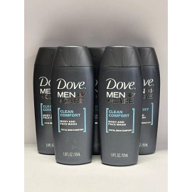 Dove Men + Care Clean Comfort Body Wash and Face Wash 1.8 fl. oz. / 55mL