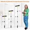 Large Heavy-Duty Floor Squeegee, 18” Rubber Blade Broom & 62”