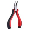 DHWEKU Micro Ring Needle Pliers, Hair Extension Pliers for Micro
