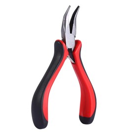 DHWEKU Micro Ring Needle Pliers, Hair Extension Pliers for Micro Nano Ring Opener and Removal Hair Pliers