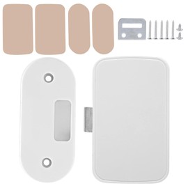 Cerradura de Gabinete Oculta, Cerradura de Gabinete Inteligente, Cerradura del Cajón del Gabinete, No Requiere Perforación, Desbloqueo de Aplicaciones, Adecuado para Archivadores, Cajones y Armarios