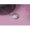 Angel Wing Heart Urn Keepsake Pendant Locket Necklace 925 Sterling