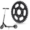 428 37 Teeth 6Pcs Holes Steel Rear Sprocket Electric Bicycle