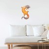 Extra Large 460mm 'Leopard Gecko' Permanent Sticker Decal for Cars/Windows/Bins/Walls