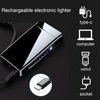 Electric Lighter Plasma Rechargeable with LED Battery Indicator Strong Flame,