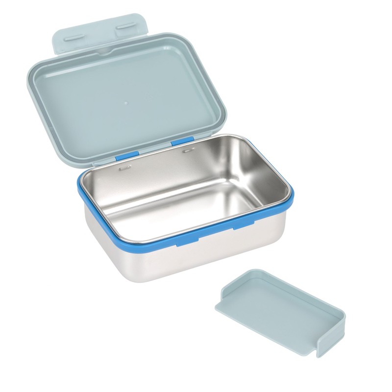 LÄSSIG Sunny Explorer Children's Lunch Box Stainless Steel Sustainable Nursery