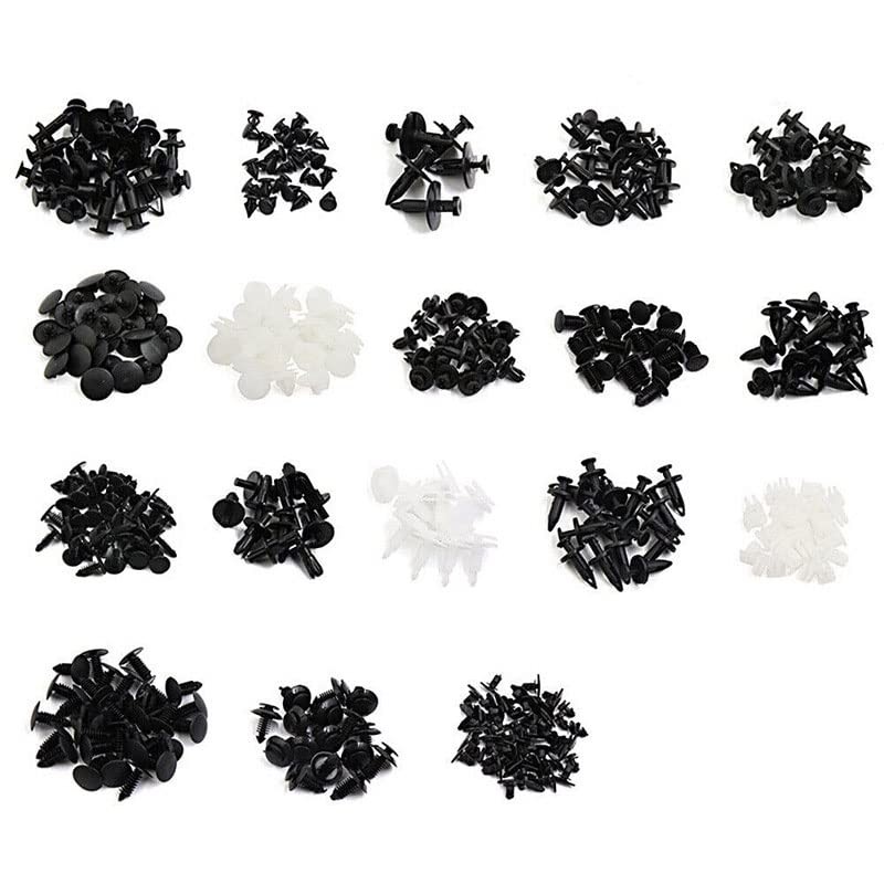 AIMALL 415pcs Car Body Retainer Clips Set Push Retainer Pin
