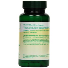 Bios Selenium 100 μg, 100 Capsules, Pack of 1 (1 x 27 g)
