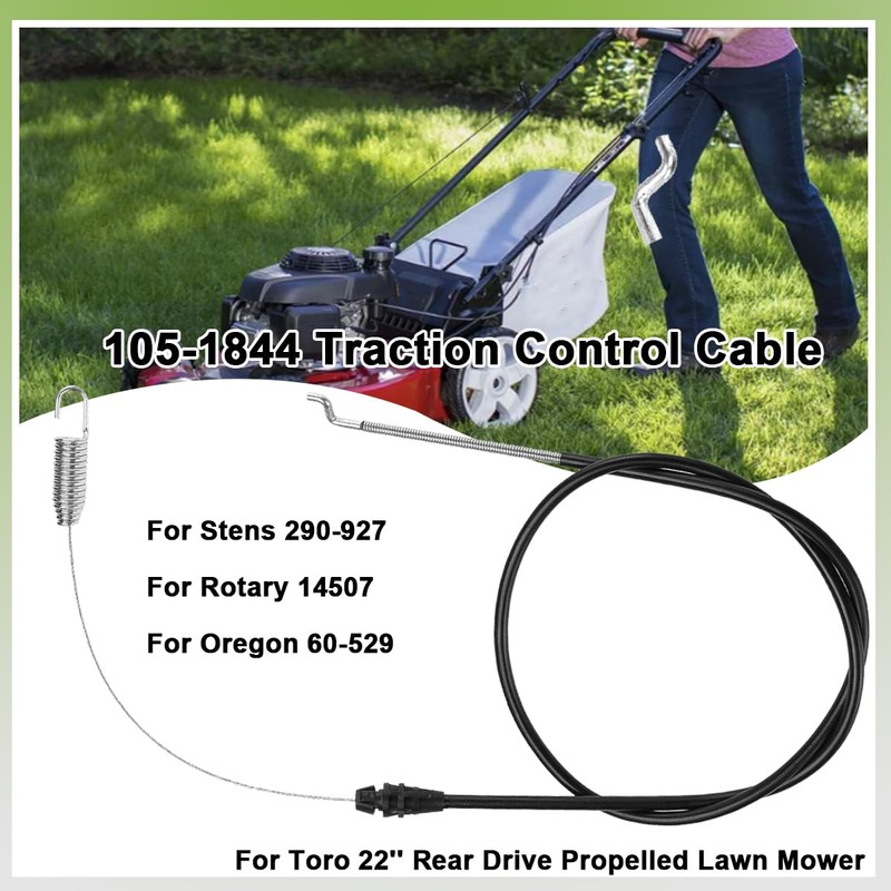 ZAMDOE 105-1844 Traction Control Cable for Toro 22'' Rear Drive