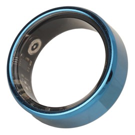 Smart Fitness Ring, Ceramic Stainless Steel Pedometer Ring, IP68 Waterproof, 7 Days Without Interruption, Reshape Your , for Women Men (No. 8)