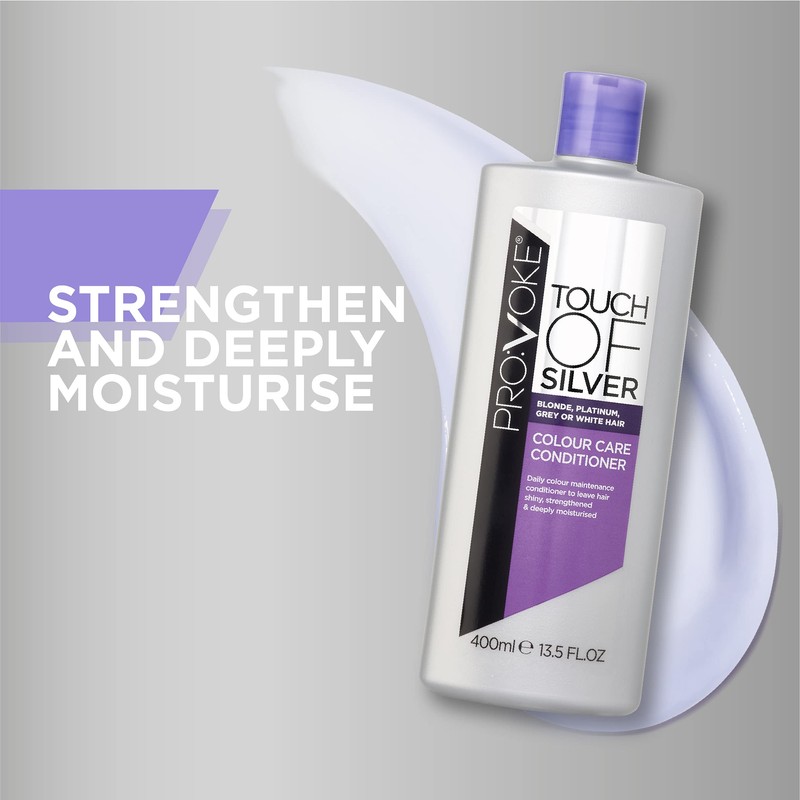 PROVOKE Touch Of Silver Colour Care Conditioner, Purple, 400ml