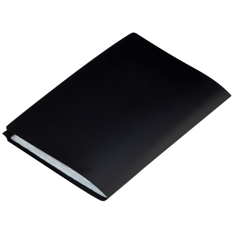 Tiger 300930 20 A5 Pocket Presentation Display Book - Black,Medium