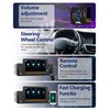 Single Din Car Stereo with Apple Carplay Android Auto, METEESER