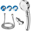 Vrqub High Pressure Handheld Shower Head with ON/OFF Pause Switch