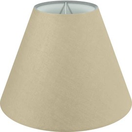 Wogati® Lampshade, Various Sizes and Colours, Colour: Beige / Size: S | E27 | Cotton | Lampshade Floor Lamp + Lampshade Pendant Lamp + Lampshade for Table Lamp