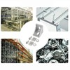 Bohaner 20 x Mounting Material Angle Aluminium Profile 20 x