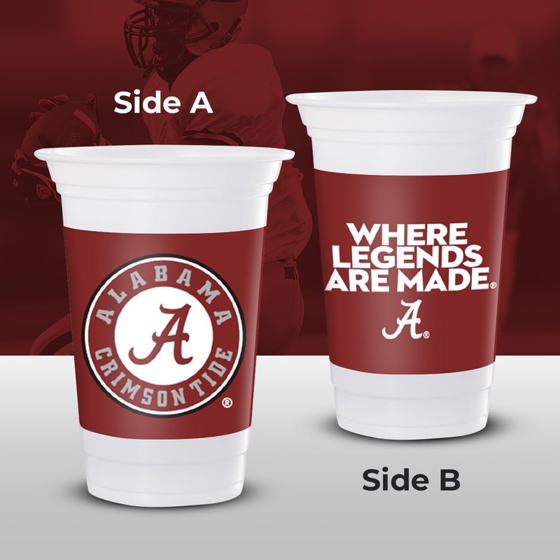 Westrick Alabama Crimson Tide 16oz Cups - Pack of 16