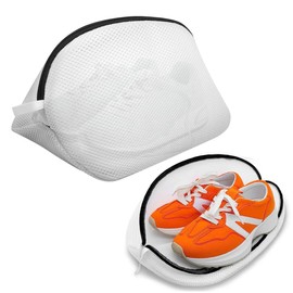 ZYBHMJE Shoes Wash Bags Mesh Laundry Bags with Durable Zips Premium Laundry Bag For Shoes Trainers For Washing Machine Storage Bag for Shoes and Clothing for Sneakers Socks Bras