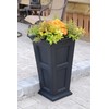 Mayne Fairfield 5829B Tall Planter, 28-Inch by 16-Inch by 16-Inch,