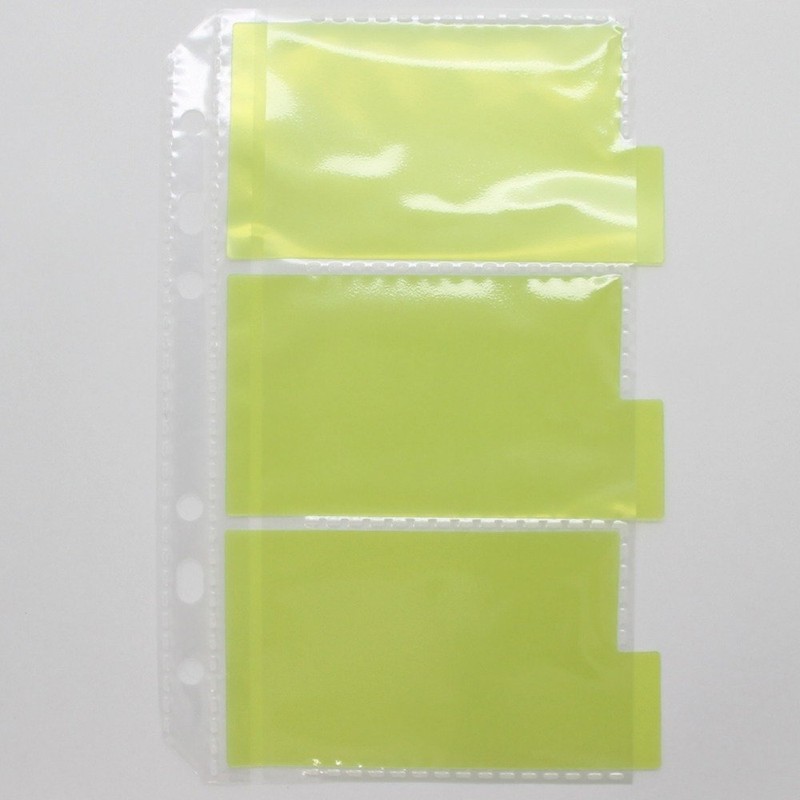 Sekisei C-60-00 The Card System Card Holder Replaceable Refill Pocket