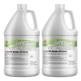 Denatured Alcohol 190 Proof 3A - 2 Gallons - High-Purity Solvent for Industrial and Commercial Use