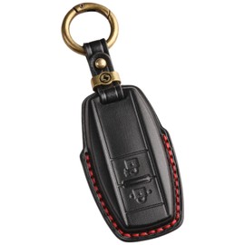 [smart+] YKK Pocket Key Cover, Premium Genuine Leather, Remote Control, Smart Key Case, YKKAP Entrance Door, Smart Control Key, Housewarming Gift, Black