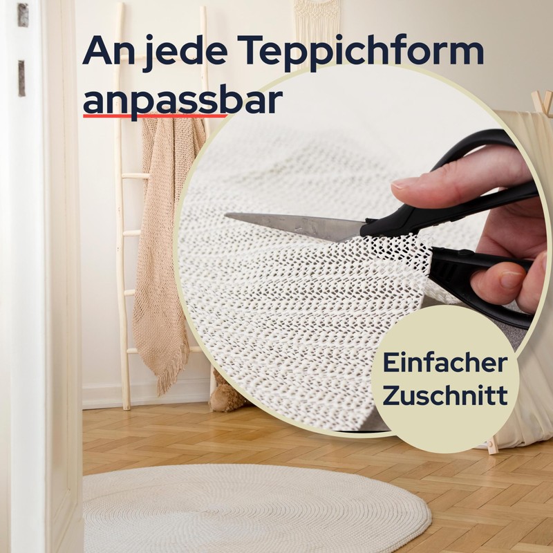 Primaflor High-Quality Non-Slip Mat for Carpets - Structure, 60 x
