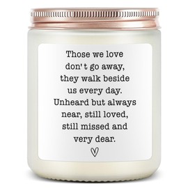 Condolence Gift Candle, Bereavement Gift Ideas, Sympathy Gifts for Loss of Loved One, Memorial Gift, Pet Cat Dog Remembrance Gifts, Sympathy Candle for Mom Father Scented Candles