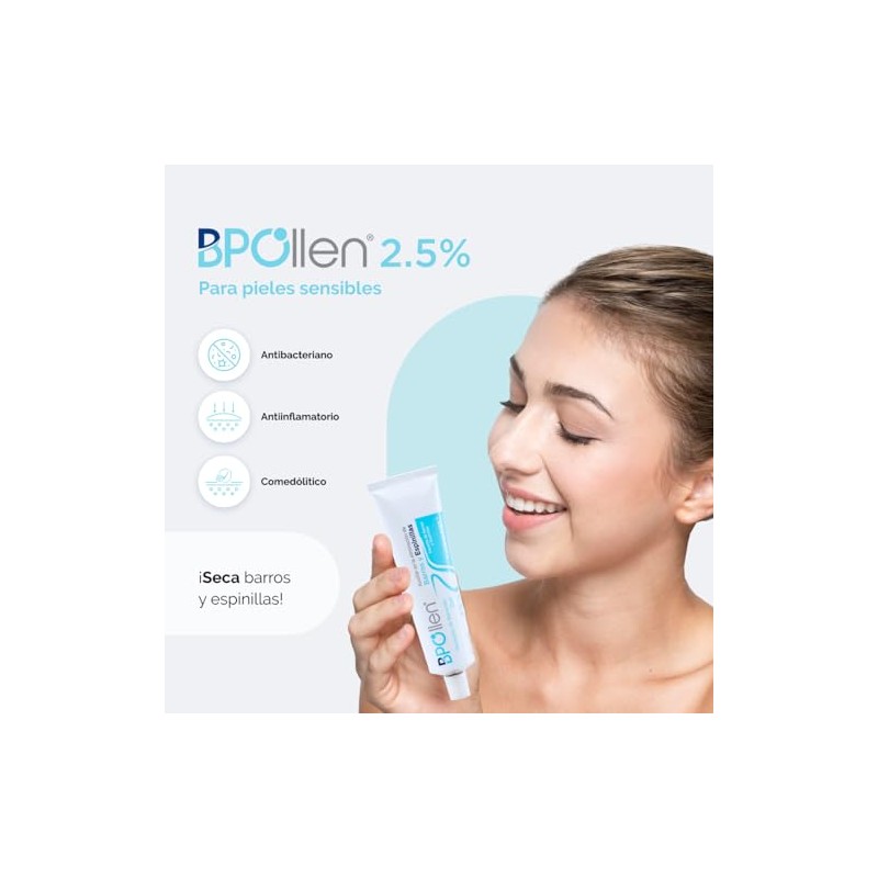 BPOllen Gel Peróxido de Benzoilo 2.5% 30 g