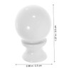 Operitacx 6Pcs Solid Zinc Alloy Lamp Finials Decorative Lamp Shade