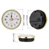 PATIKIL 2-1/2 Inch (65mm) Quartz Clock Insert, 2Pcs Miniature Round