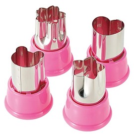 Shimomura Kogyo CO-602 Decorative Cutter, Made in Japan, Dishwasher Safe