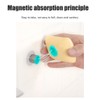Stainless Steel Magnetic Soap Holder Wall Mounted Suction Cup Soap