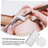 Outanaya Glass Eyelash Stand Kit Lash Extension Tools 2pcs Pads