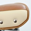 NOGUCHI JT2417 Bicycle Saddle Terry Saddle Brown/Beige Tacking