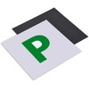 Fully Magnetic Car P-Plates Red L Plate 2 Pack for