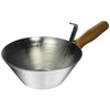 Kraft Tool PL804 Galvanized Steel Bucket Scoop with Wood Handle