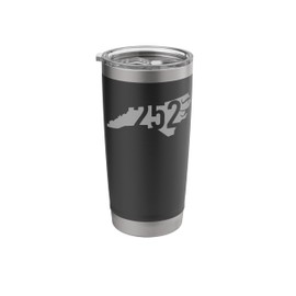 252 Area Code, Greenville, Rocky Mount, New Bern, NC Stainless Steel Insulated Tumbler